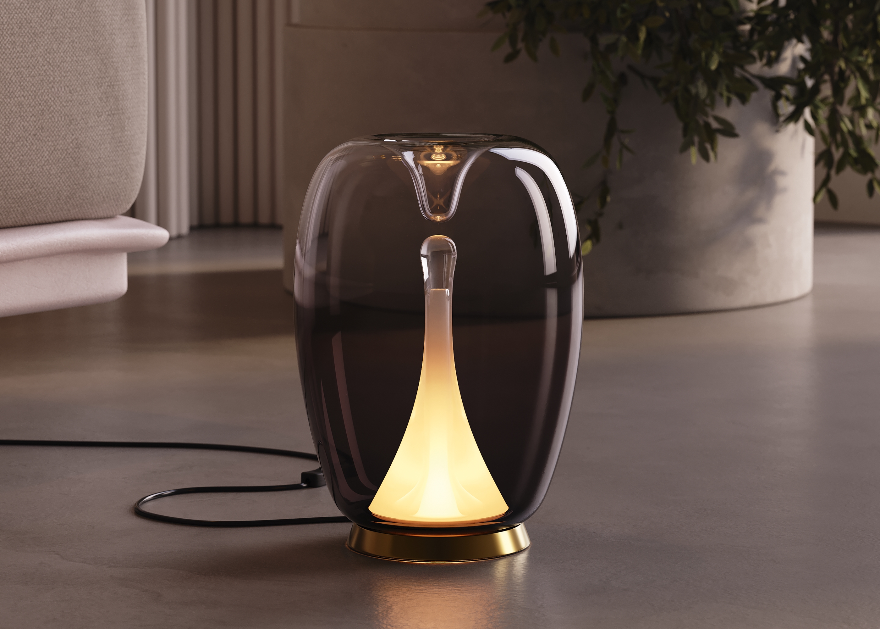 Настольный светильник Maytoni MOD282TL-L15G3K