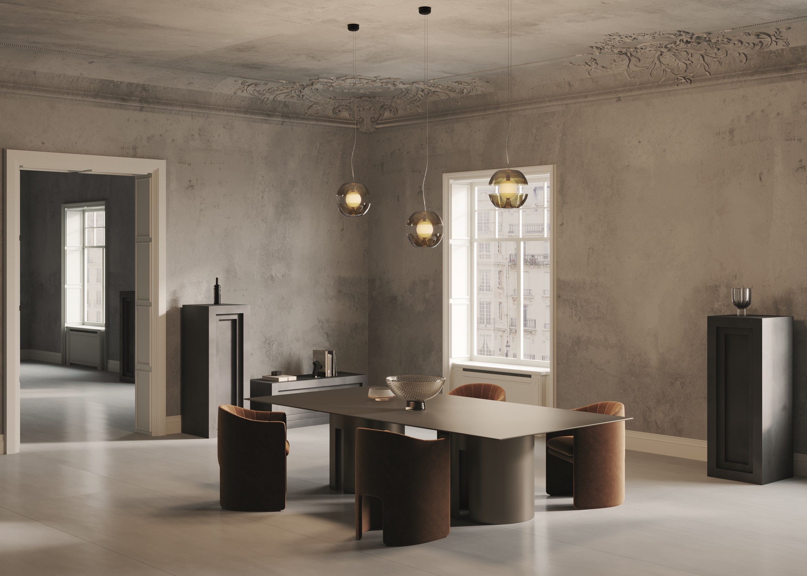 Подвесной светильник Maytoni MOD322PL-L6G3K