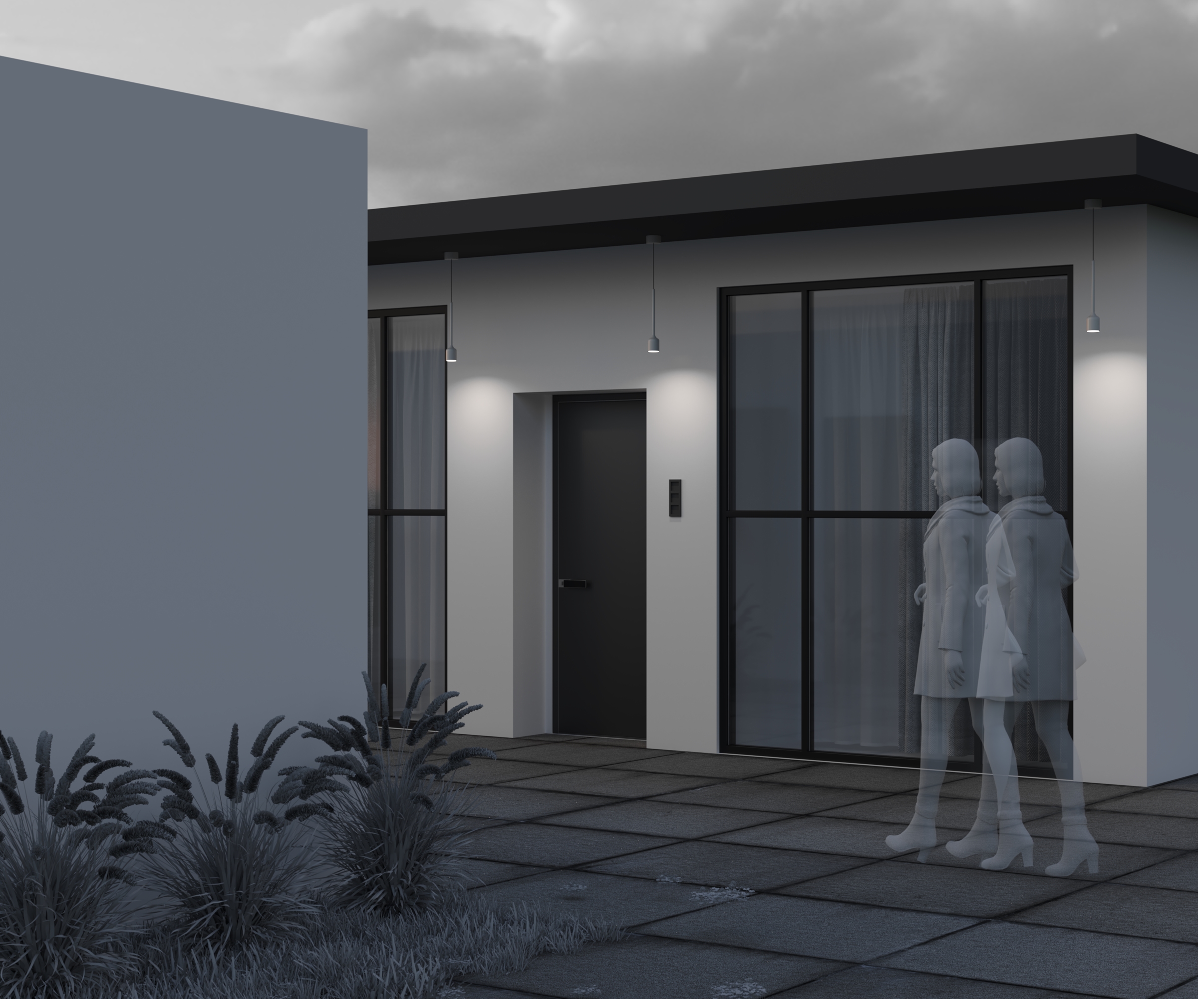 Подвесной светильник Outdoor O491PL-L6W3K