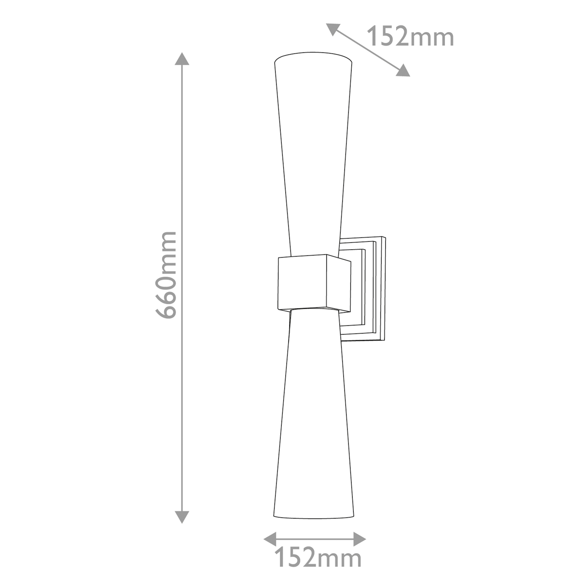 Бра для ванных комнат Elstead Lighting, Арт. KRISTY-2WB-DG-OPAL