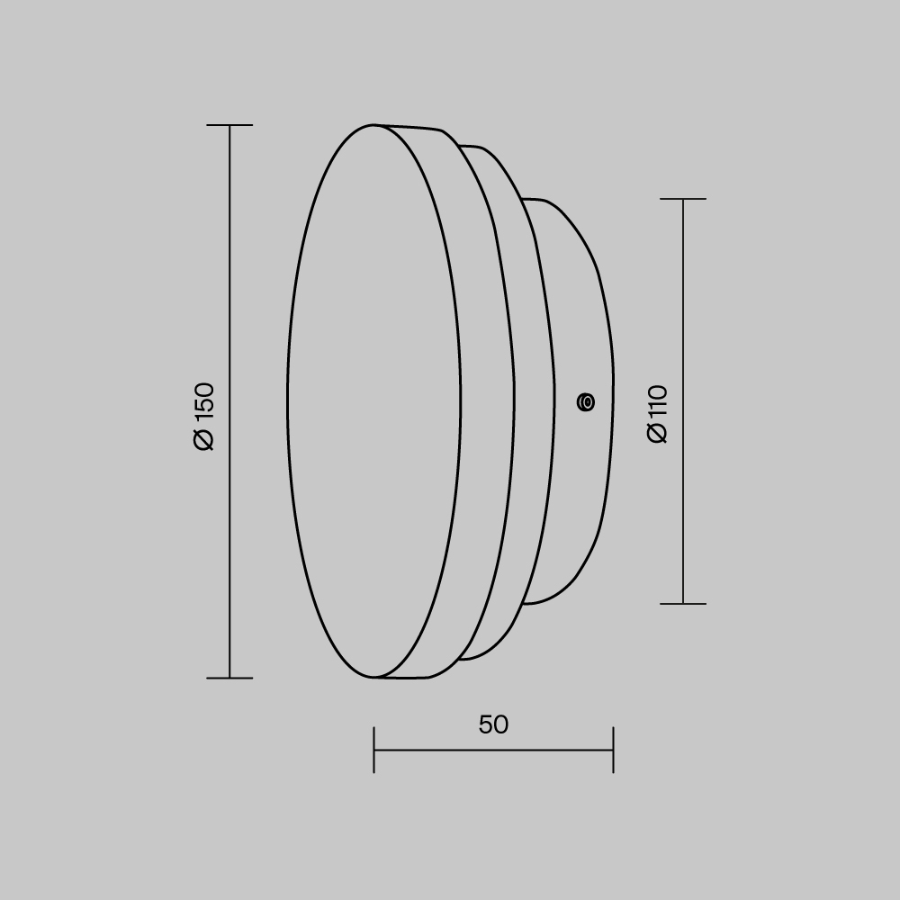Настенный светильник (бра) Maytoni MOD461WL-L5BGK