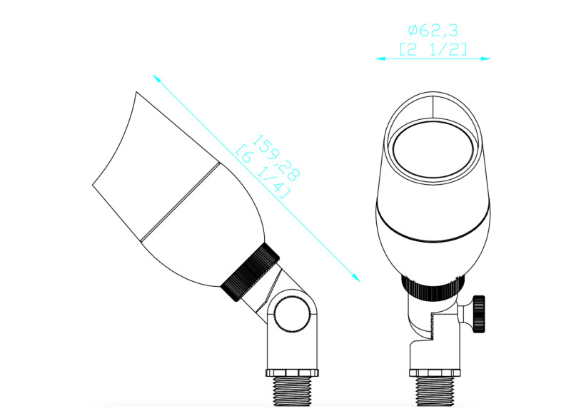 Грунтовый светильник LD-Lighting LD-C005