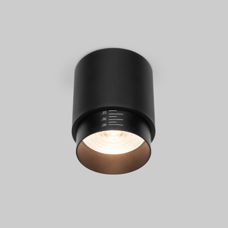Накладной светильник Elektrostandard Cors 10W (25032/LED) чёрный
