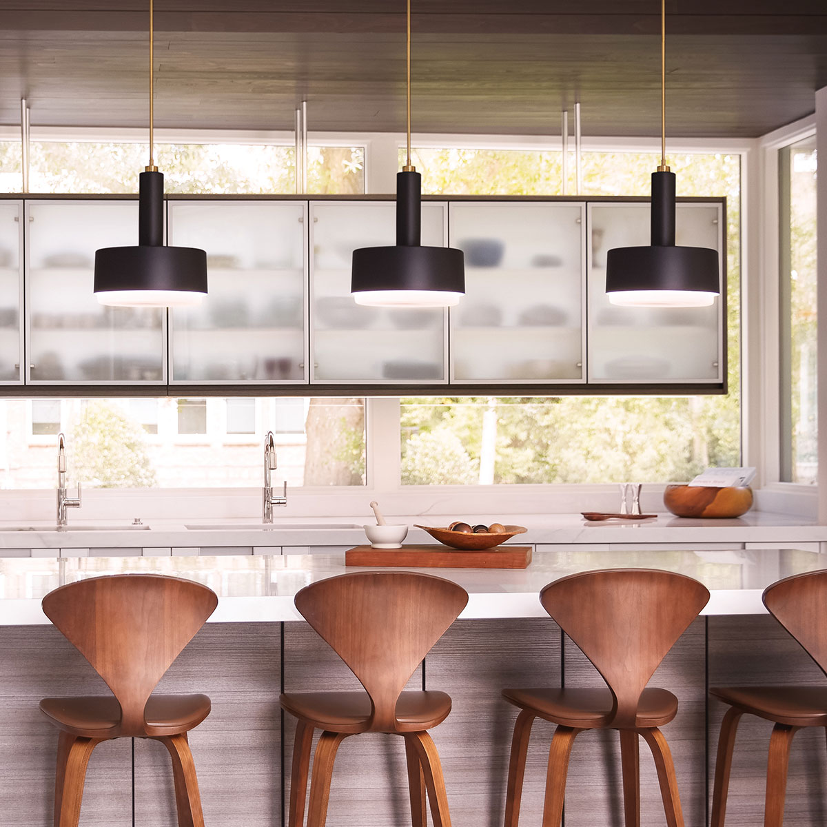 Подвесной светильник Hinkley, Арт. HK-CEDRIC-P-M-BK