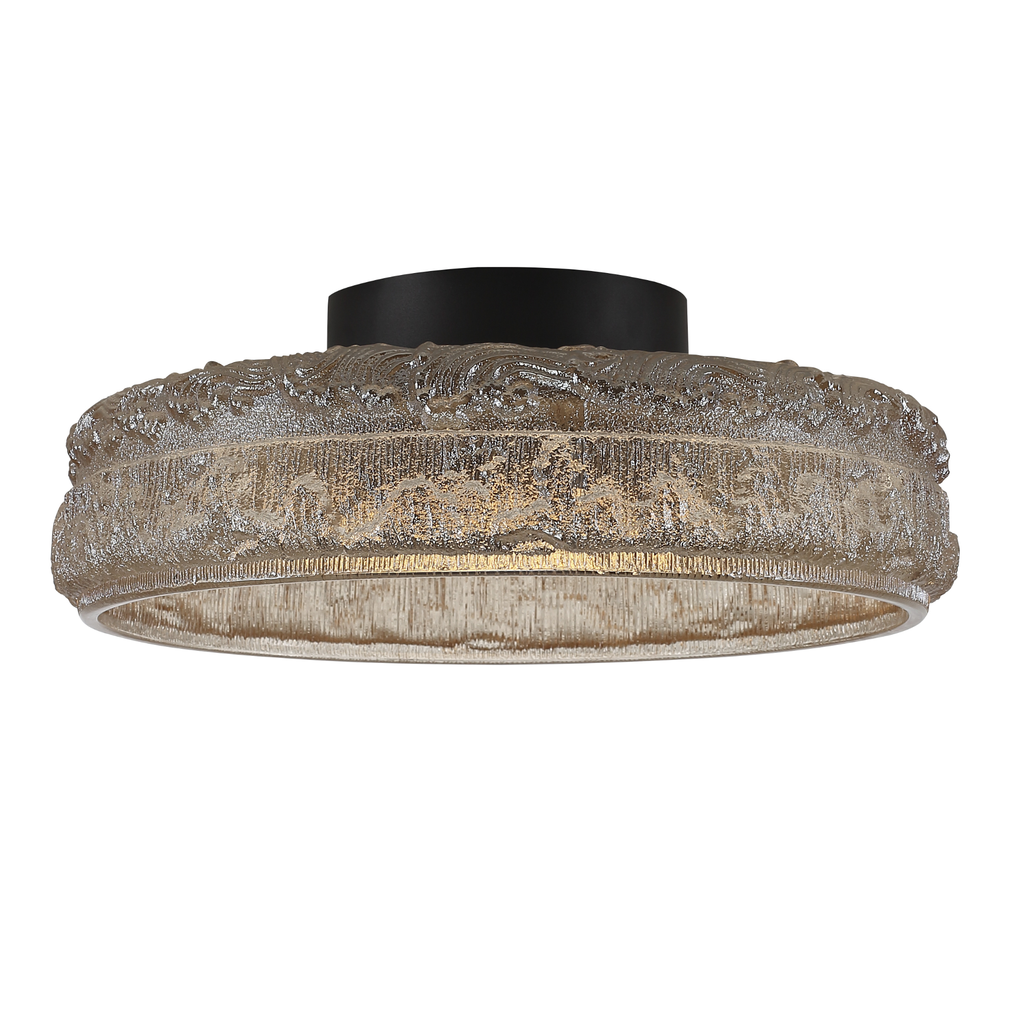 SL6143.422.01 Светильник потолочный ST-Luce черный/шампань LED 1*15W 4000K ANTIKE