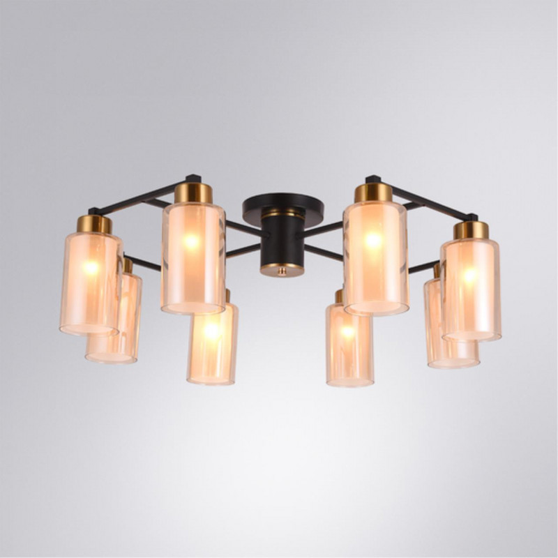Накладная люстра ARTE Lamp A7027PL-8BK