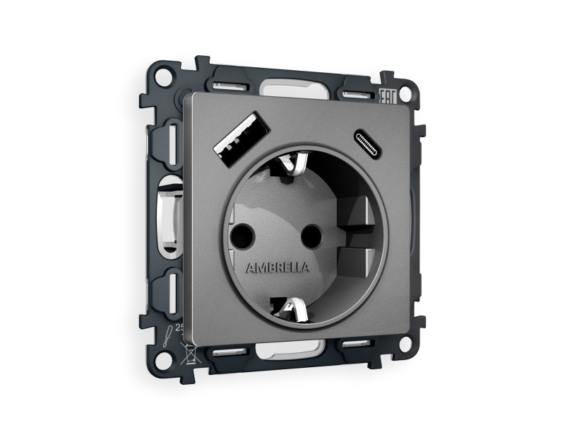Розетка Ambrella Volt MA660010