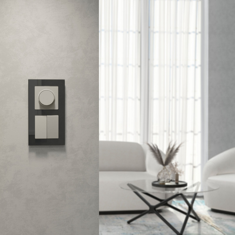 Выключатель Werkel W1220004 дымчатый