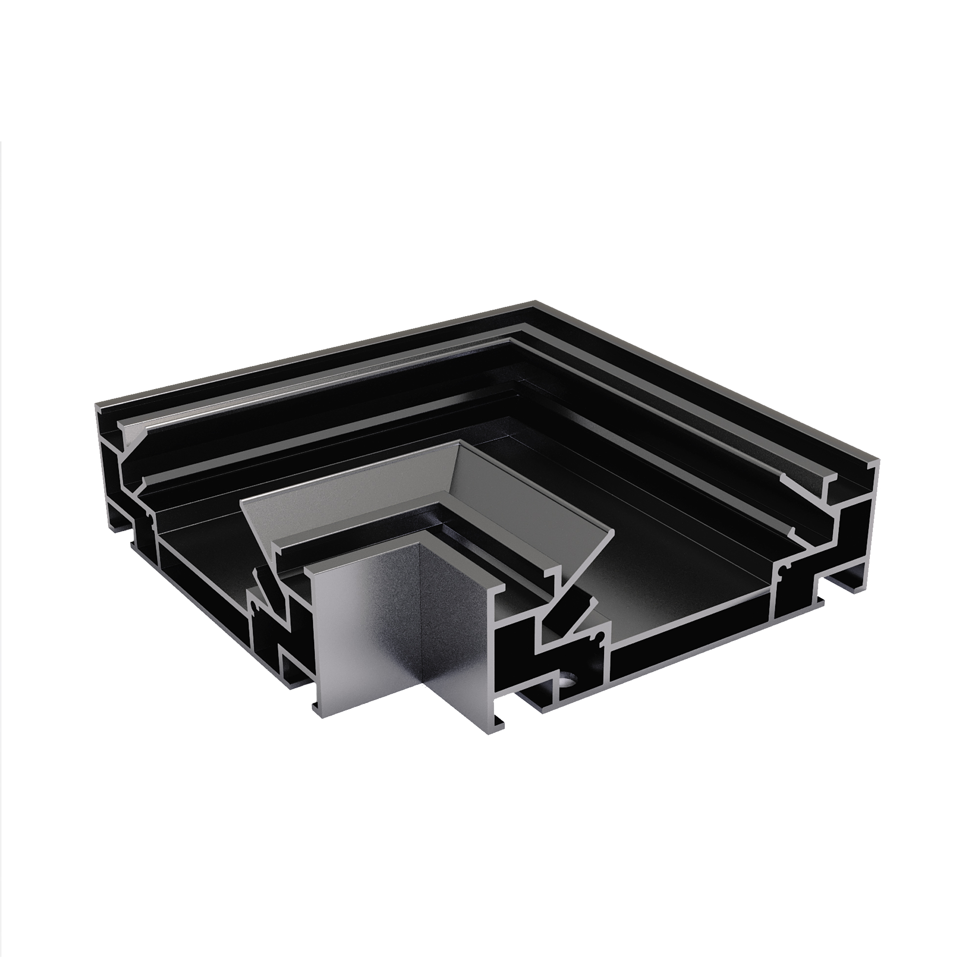 ST045.199.00 Угол-соединитель ST-Luce Черный BASE