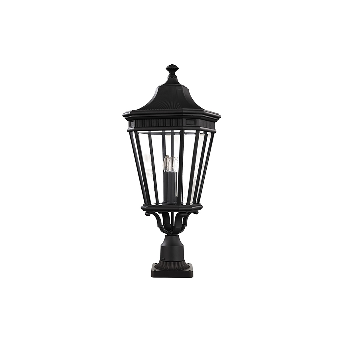 Фонарь-пьедестал Feiss, Арт. FE-COTSLN3-L-BK