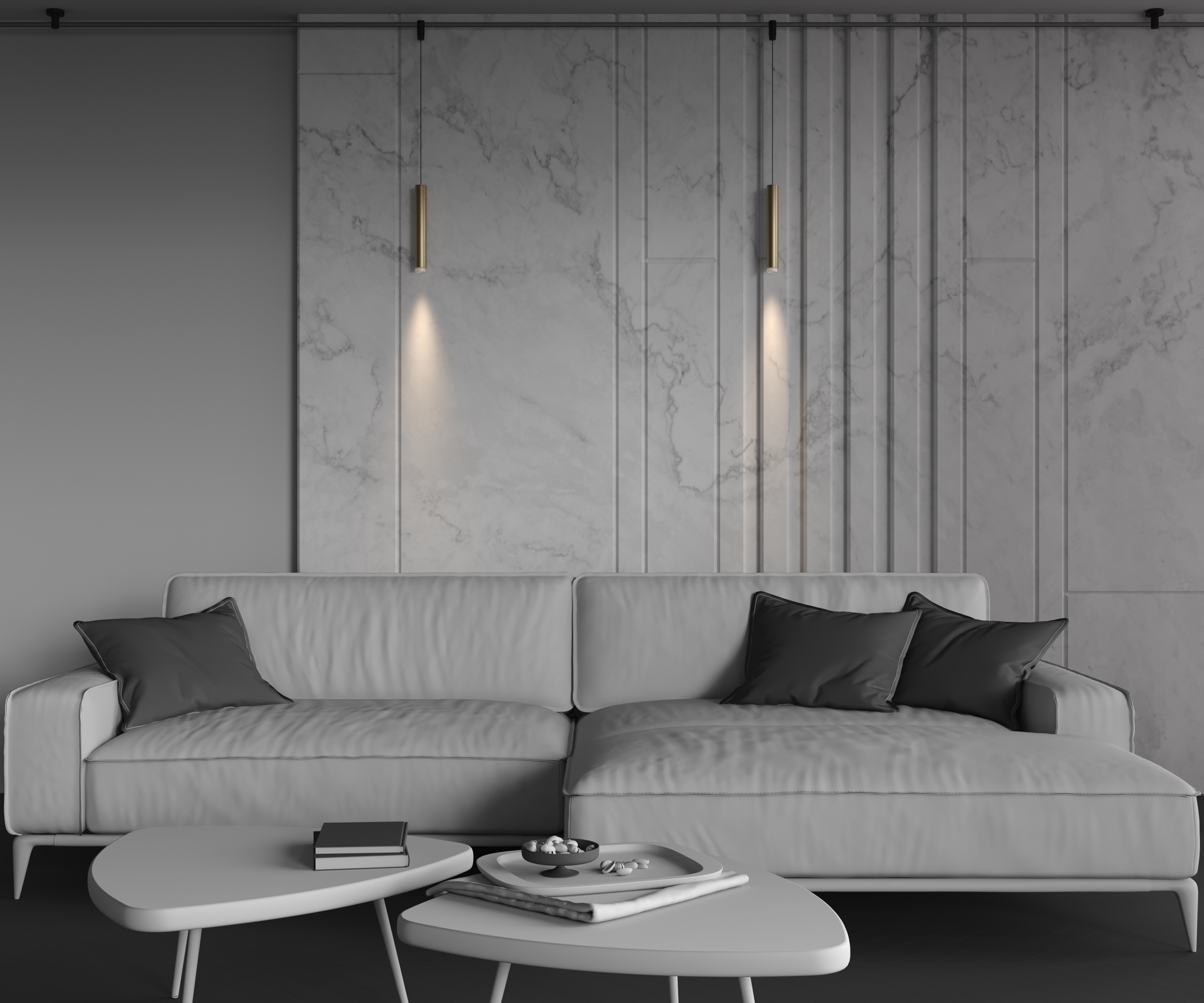 Трековый подвесной светильник Technical TR210-1-5W3K-M-BBS