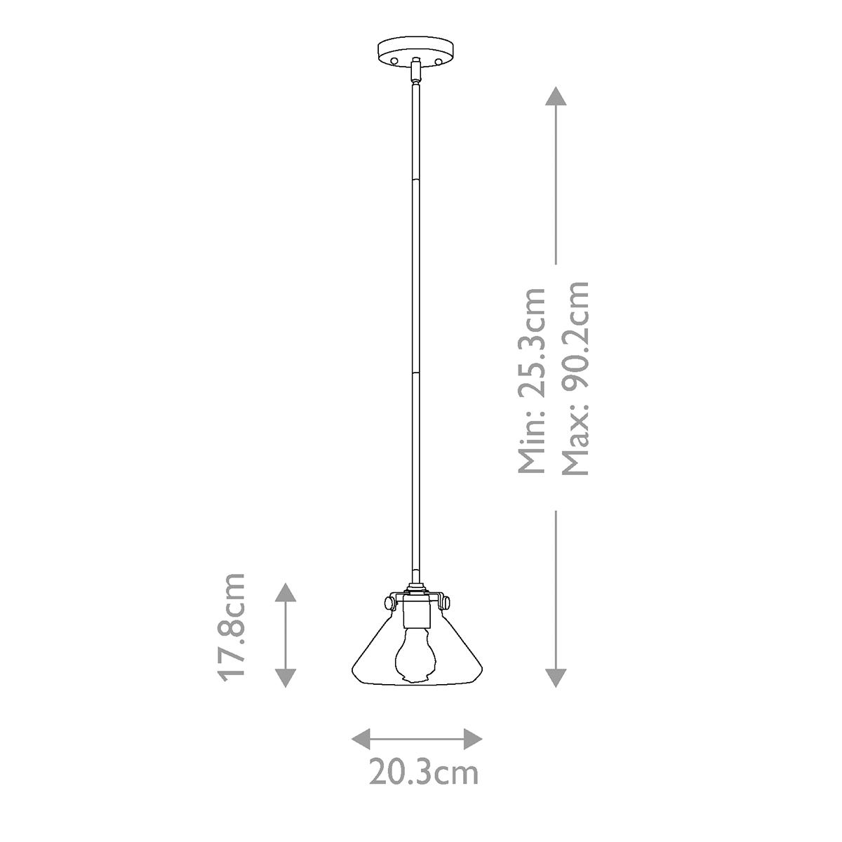 Подвесной светильник Hinkely Lighting, Арт. HK-CONGRESS-P-A-CM