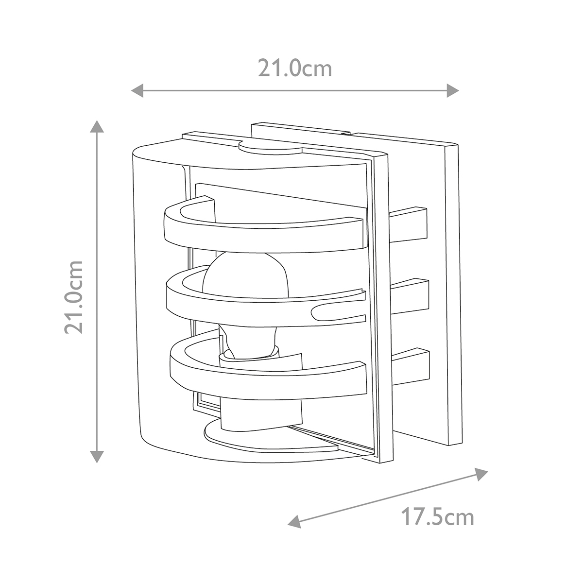Настенный фонарь  Elstead Lighting, Арт. FRIDA-M
