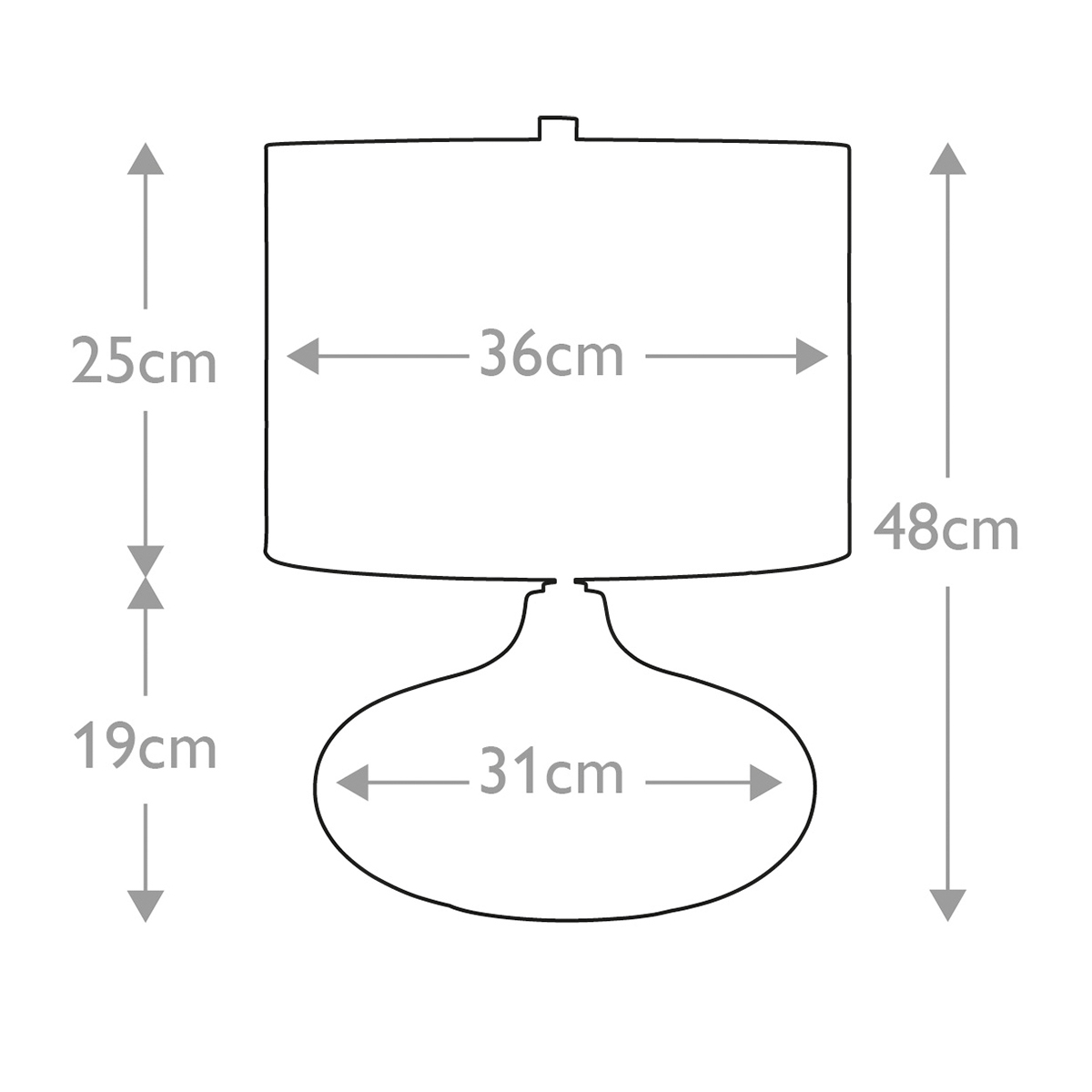 Настольная лампа Elstead Lighting, Арт. LAGUNA-TL-SM