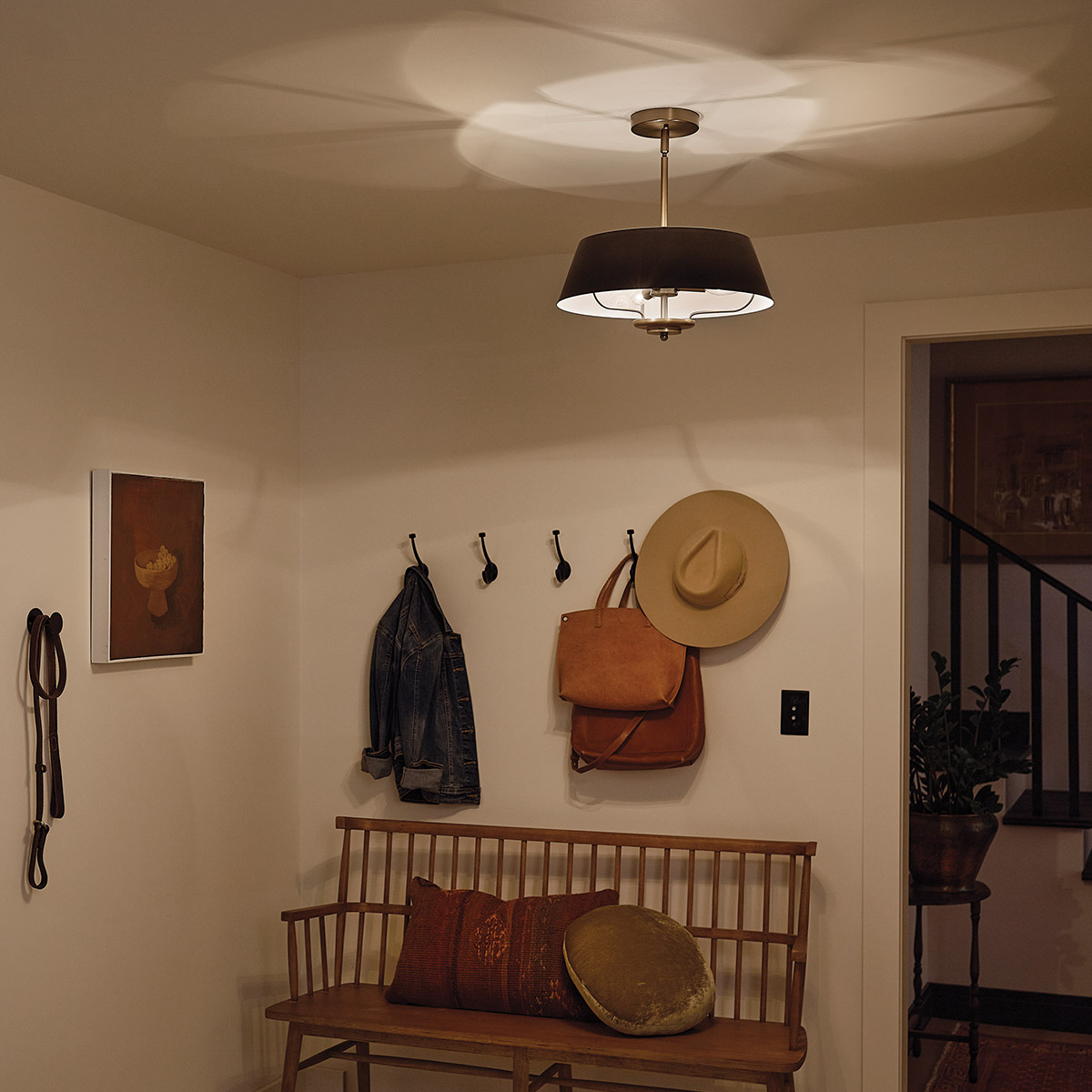 Подвесной светильник Kichler, Арт. KL-LUELLA-3P-BKB