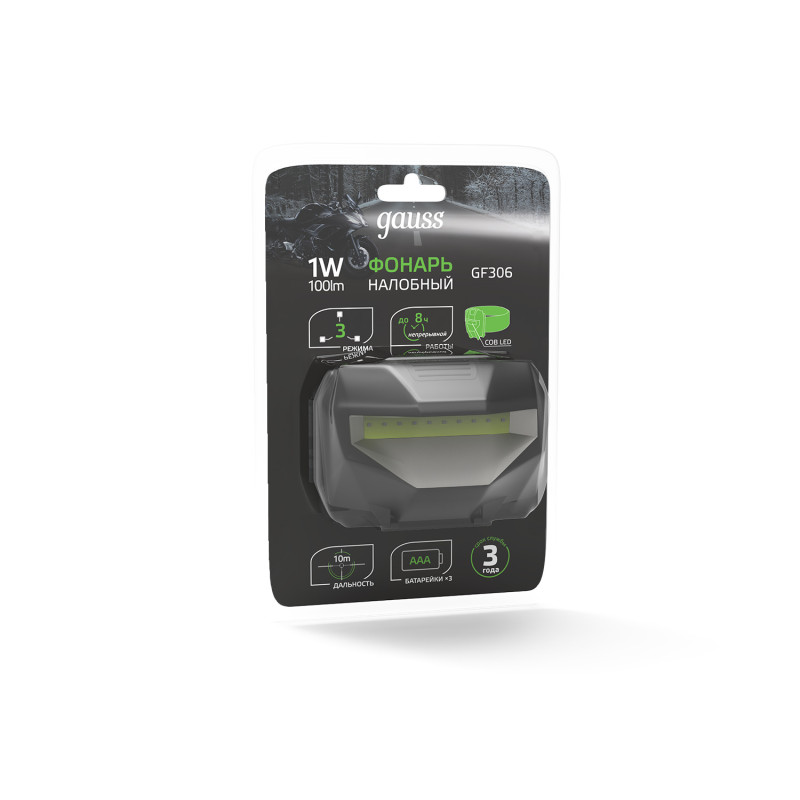 Фонарь Gauss GF306