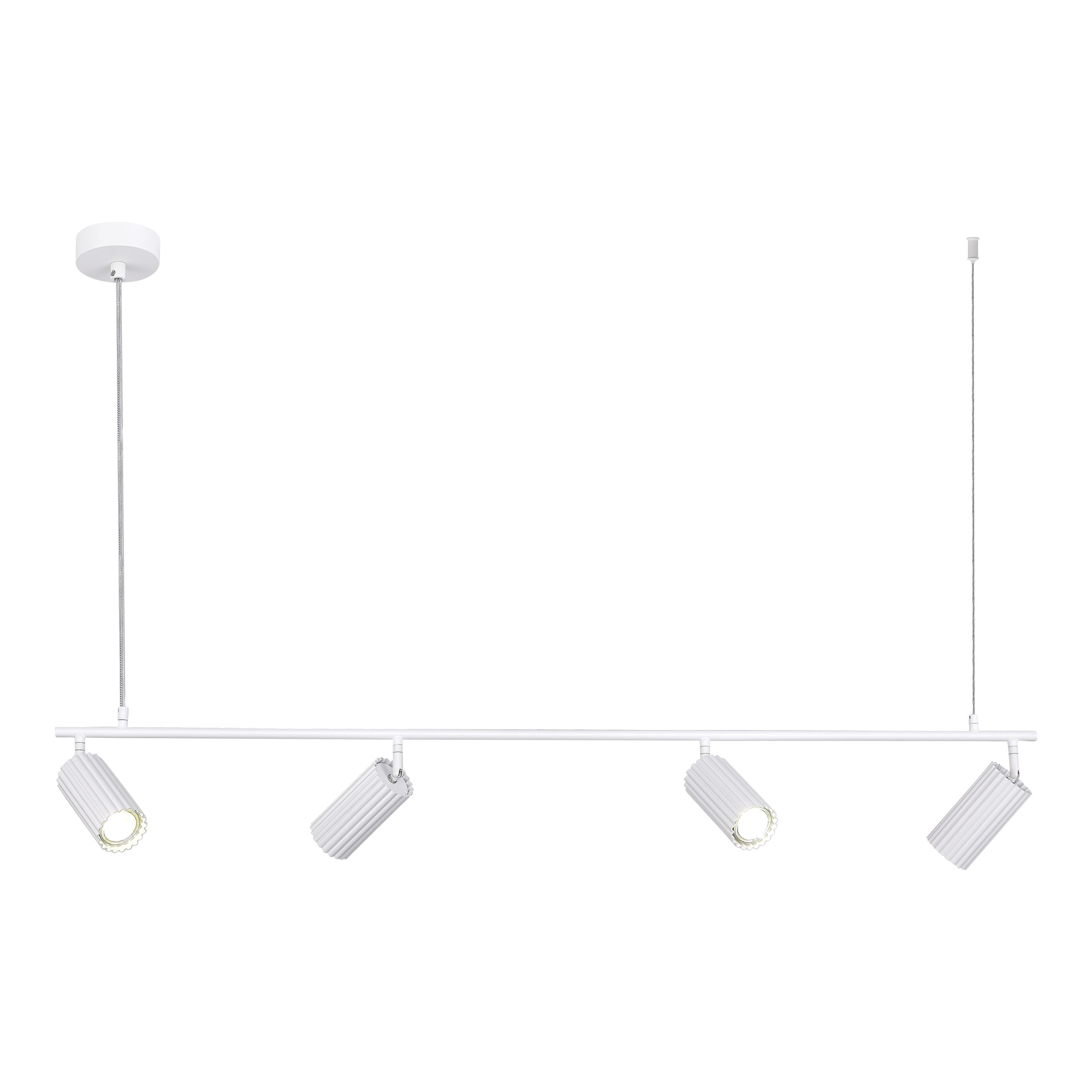 SL1213.503.04 Светильник подвесной ST-Luce Белый/Белый GU10 4*5W 4000K KENDO