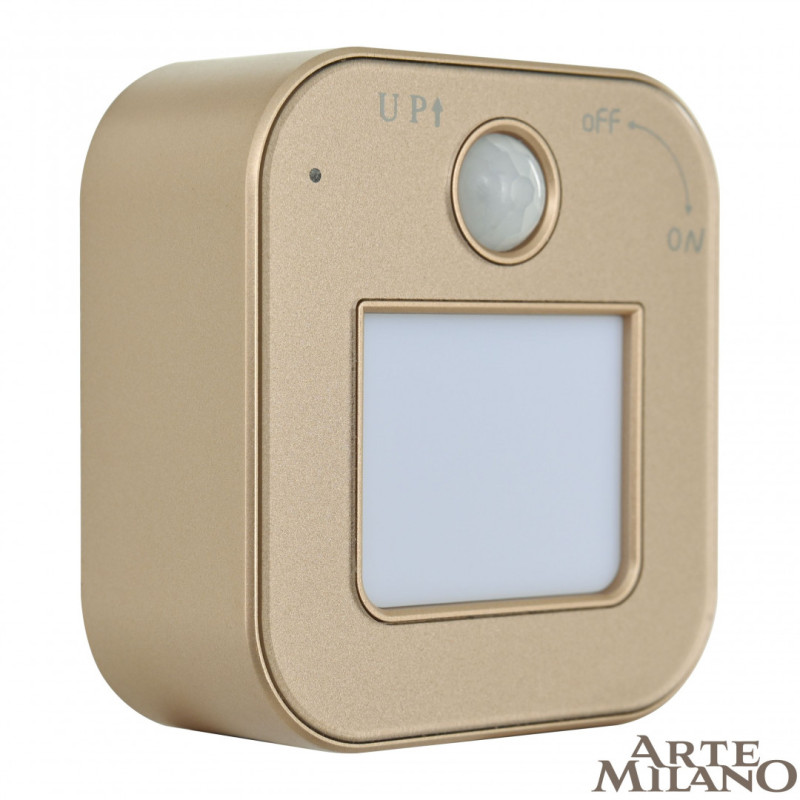 Трековая система розеток Arte Milano 380022TLS/LWS Gold