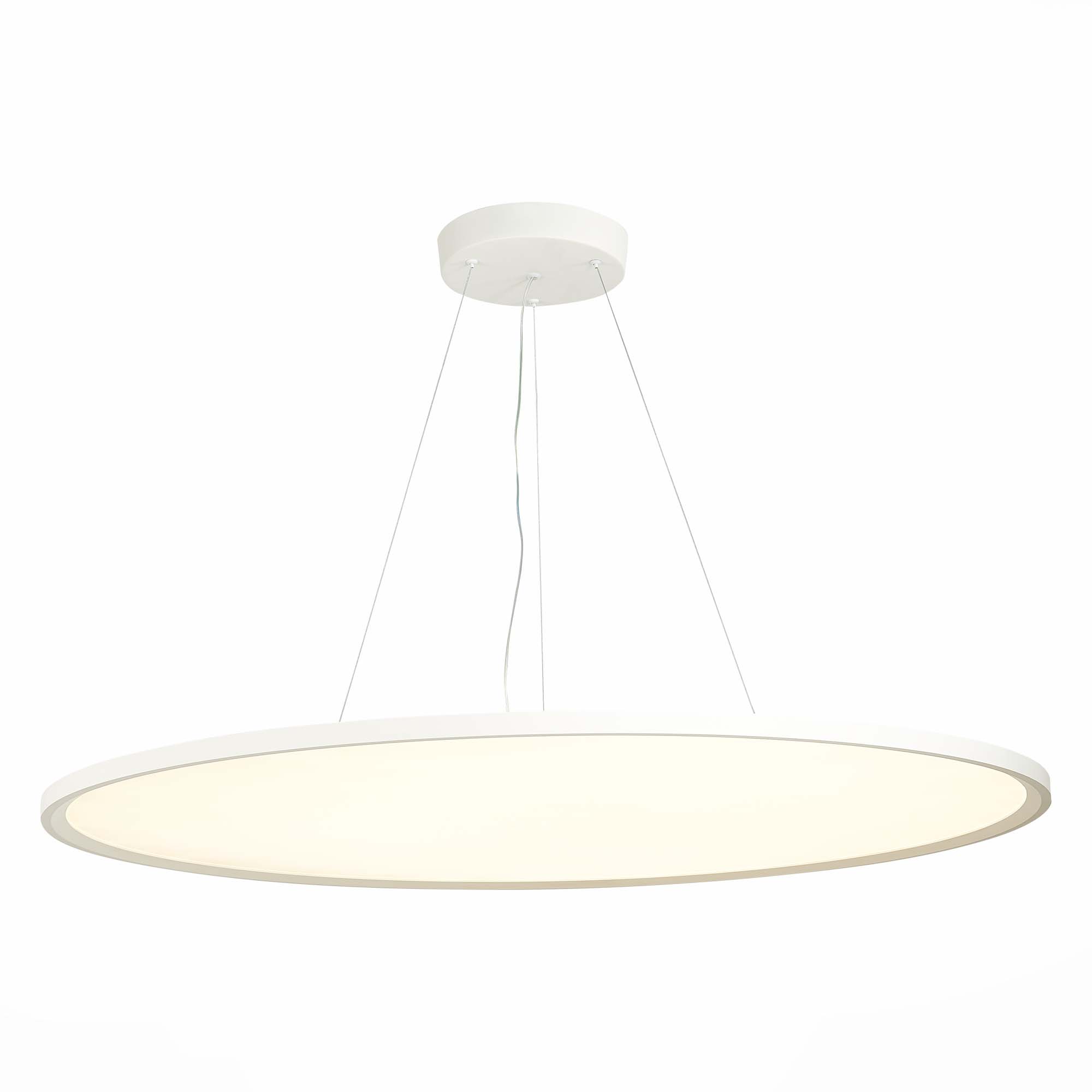 ST602.543.120 Светильник подвесной Белый LED 1*120W 4000K 10 800Lm Ra>80 120 IP20 D1 200xH35 185-265 Подвесные светильники