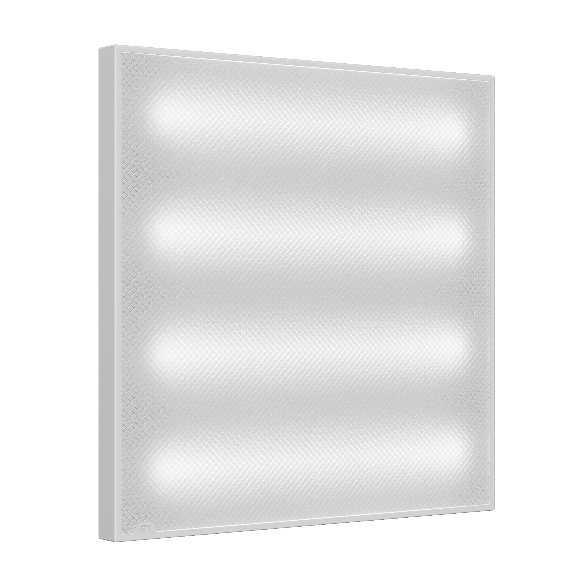 STP-A-1001-P-36-4K-40 Св-к ДВО ST Luce STANDART IP40 595*595*40мм 36Вт 4200лм 4000К призма(Армстронг Коммерческое освещение