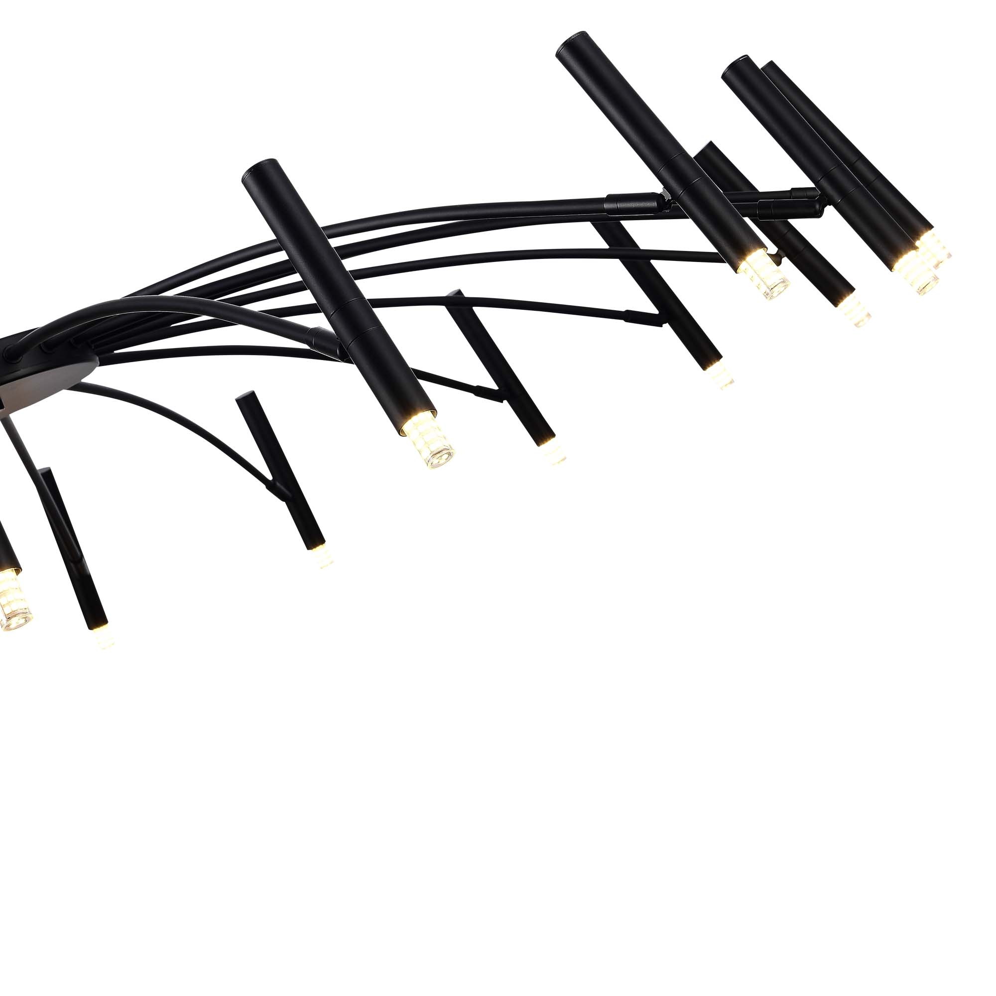 SL1214.402.18 Светильник потолочный ST-Luce Черный/Черный G9 LED 18*5W 4000K SPIDEY