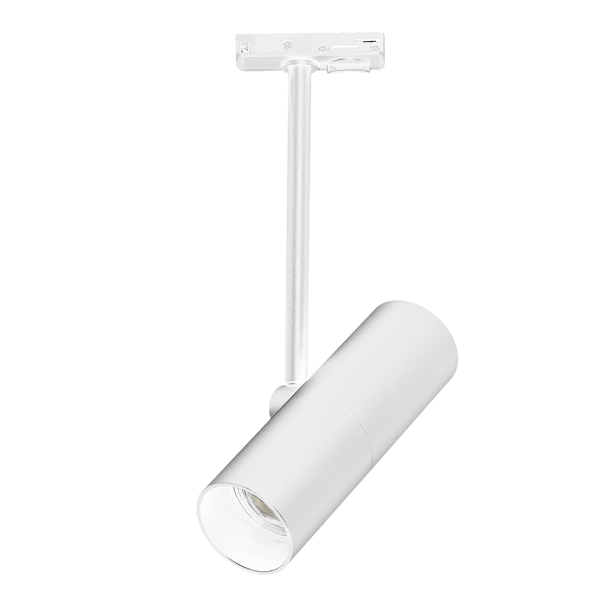 ST381.506.01 Св-к трек. Белый GU10 1*50W IP20 DxH- 220V Без ламп BASE