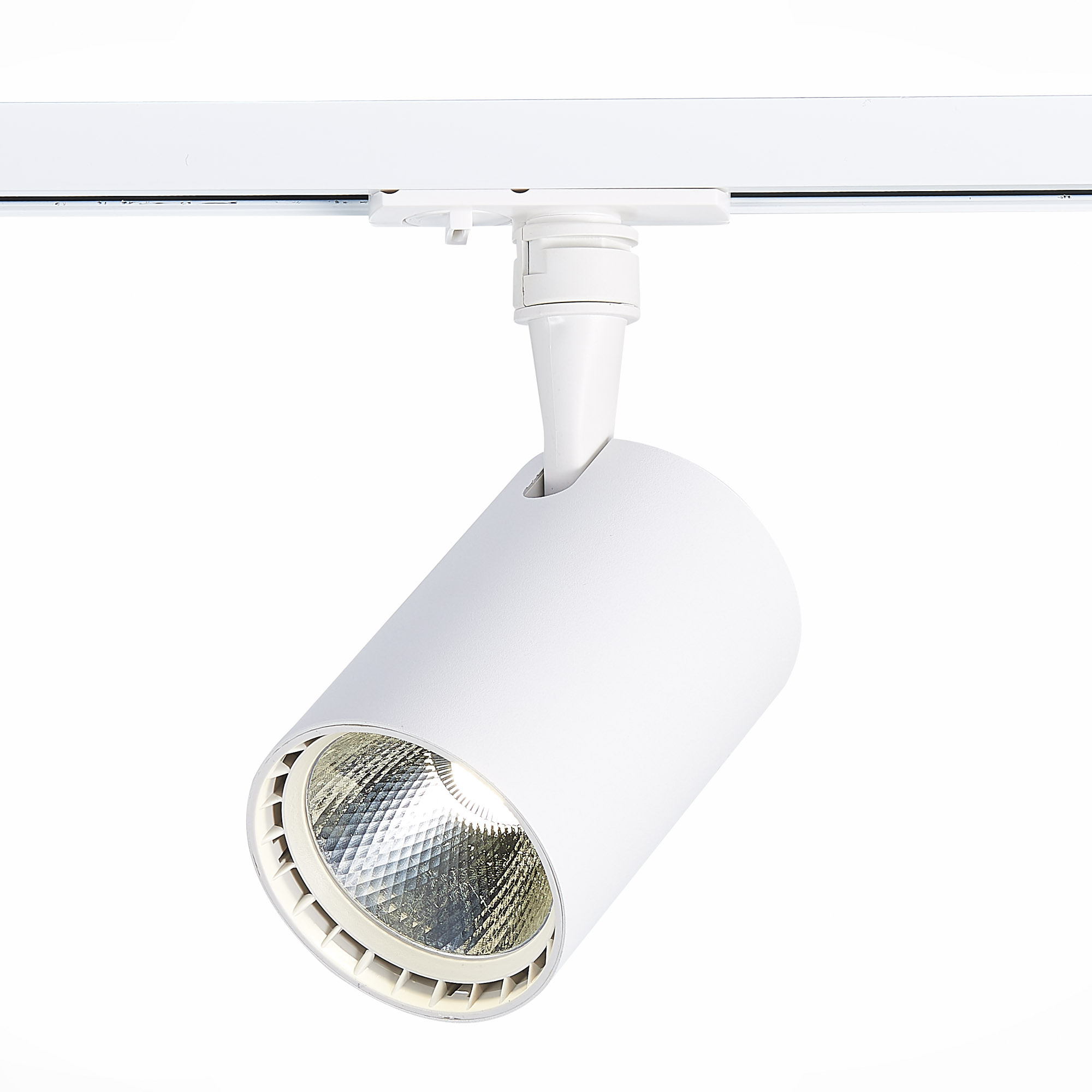 ST351.536.20.24 Св-к трек. Белый LED 1*20W 3000K 1 800Lm Ra?80 24° IP20 L118xW78xH174 100-240V BASE