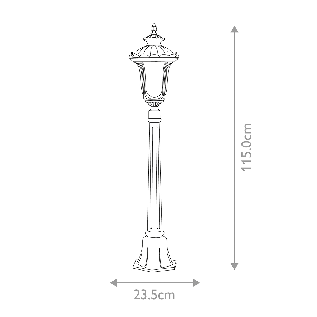 Фонарный столб Elstead Lighting, Арт. CC4-S-BK