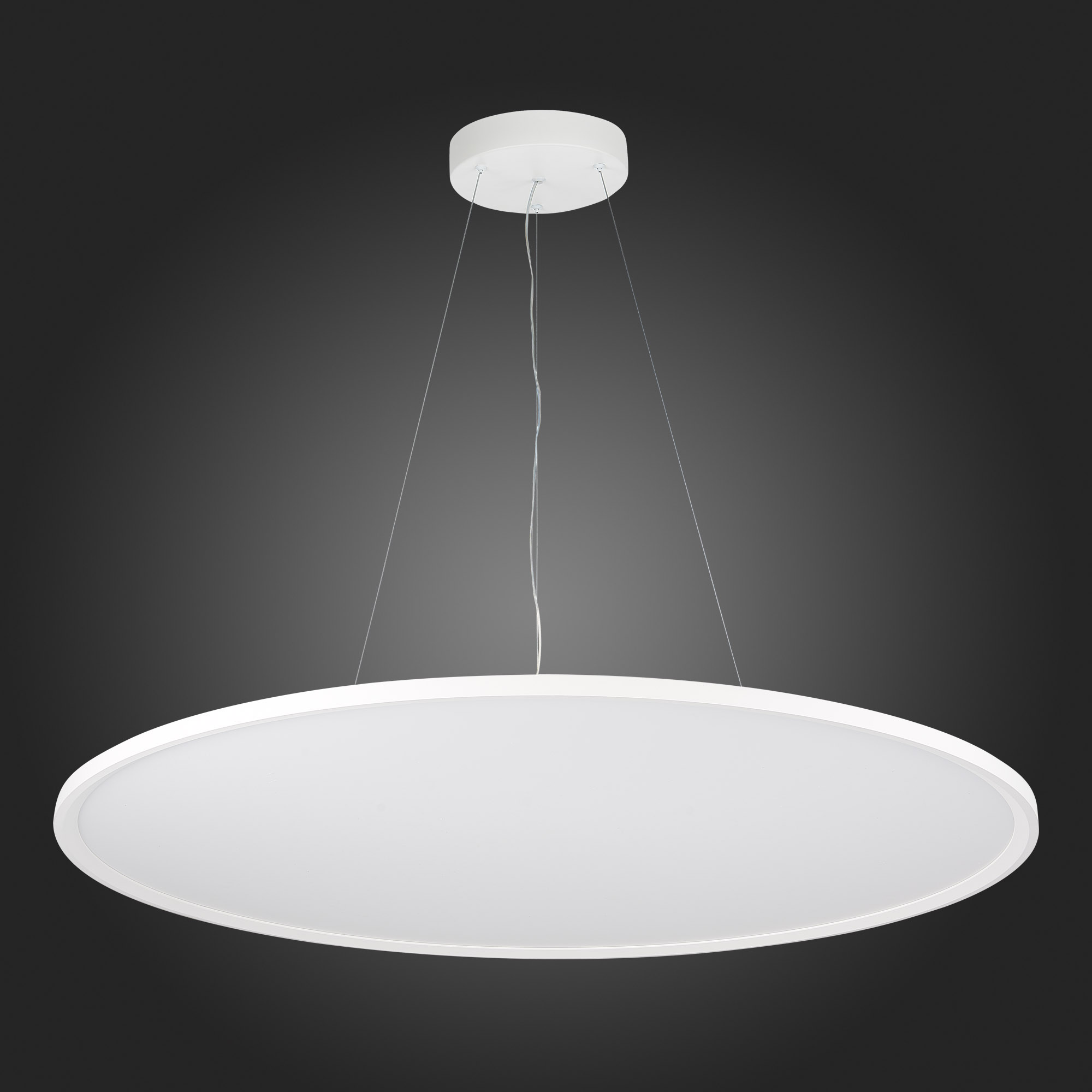 ST602.543.96 Светильник подвесной Белый LED 1*96W 4000K 8 640Lm Ra>80 120 IP20 D1 000xH35 185-265V Подвесные светильники