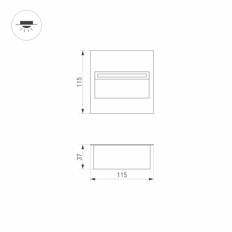 Светильник для ступеней Arlight 029963