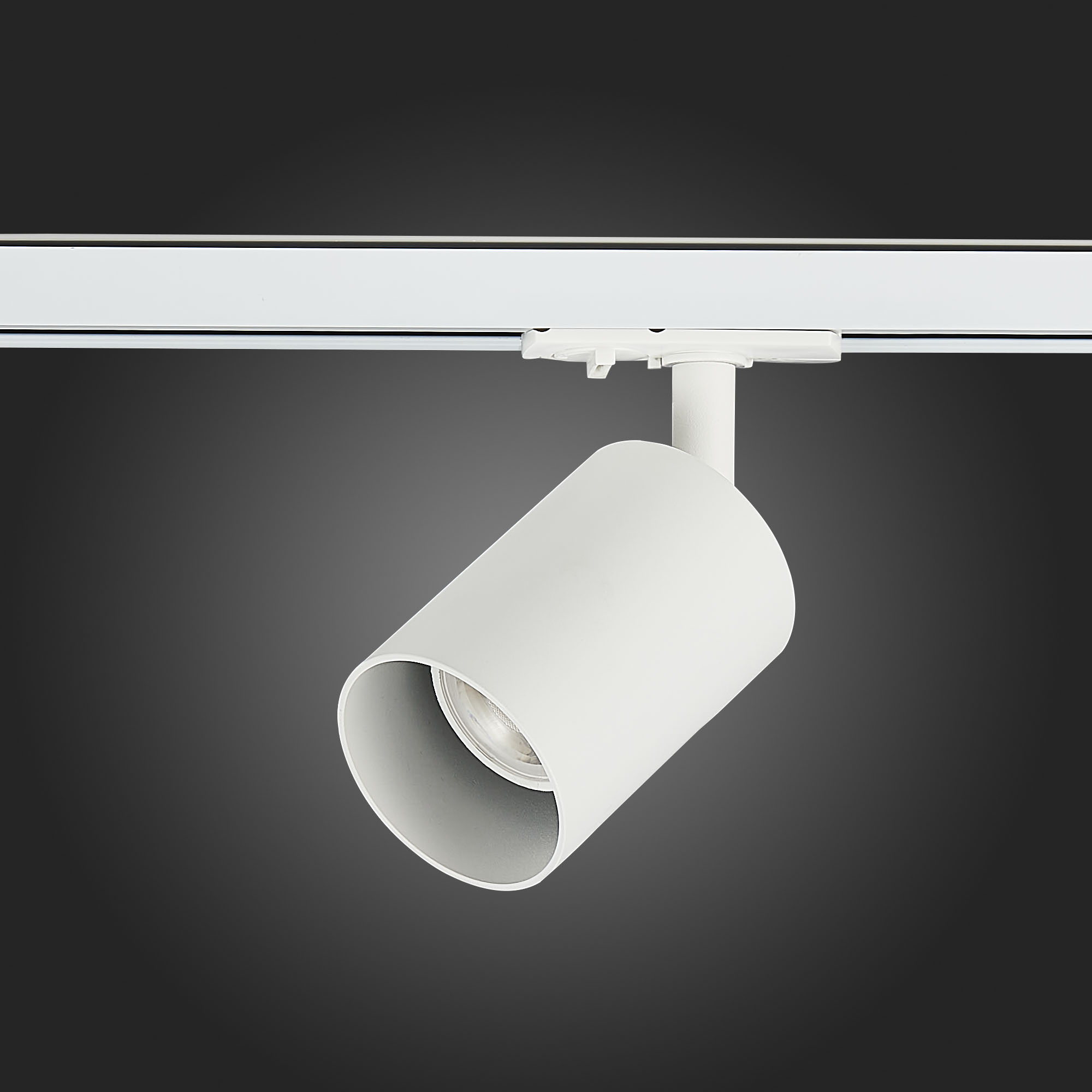 ST302.506.01 Св-к трек. Белый GU10 1*50W  IP20 L100xW70xH172 220V Без ламп BASE