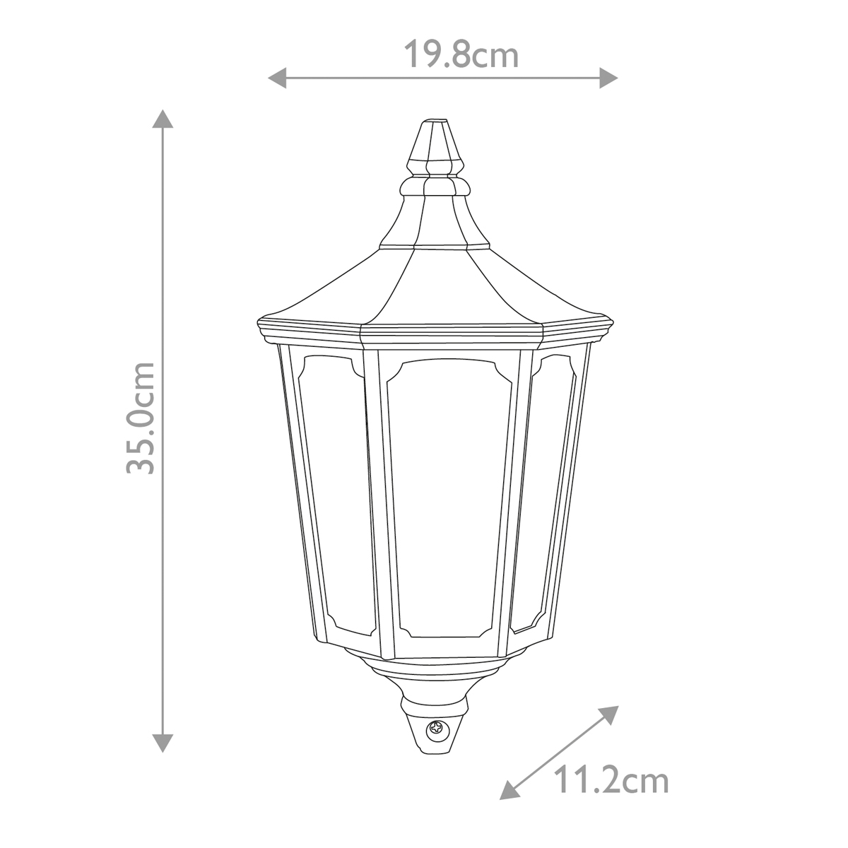 Настенный фонарь Elstead Exterior, Арт. GZH-CKL7