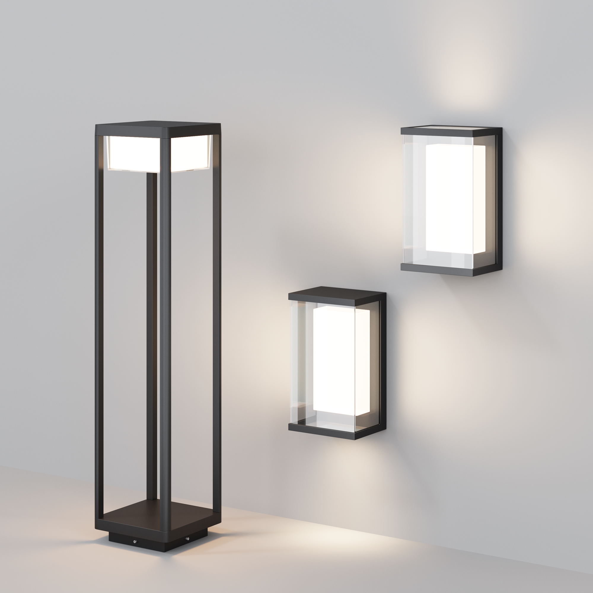 Настенный светильник (бра) Outdoor O021WL-L10B3K