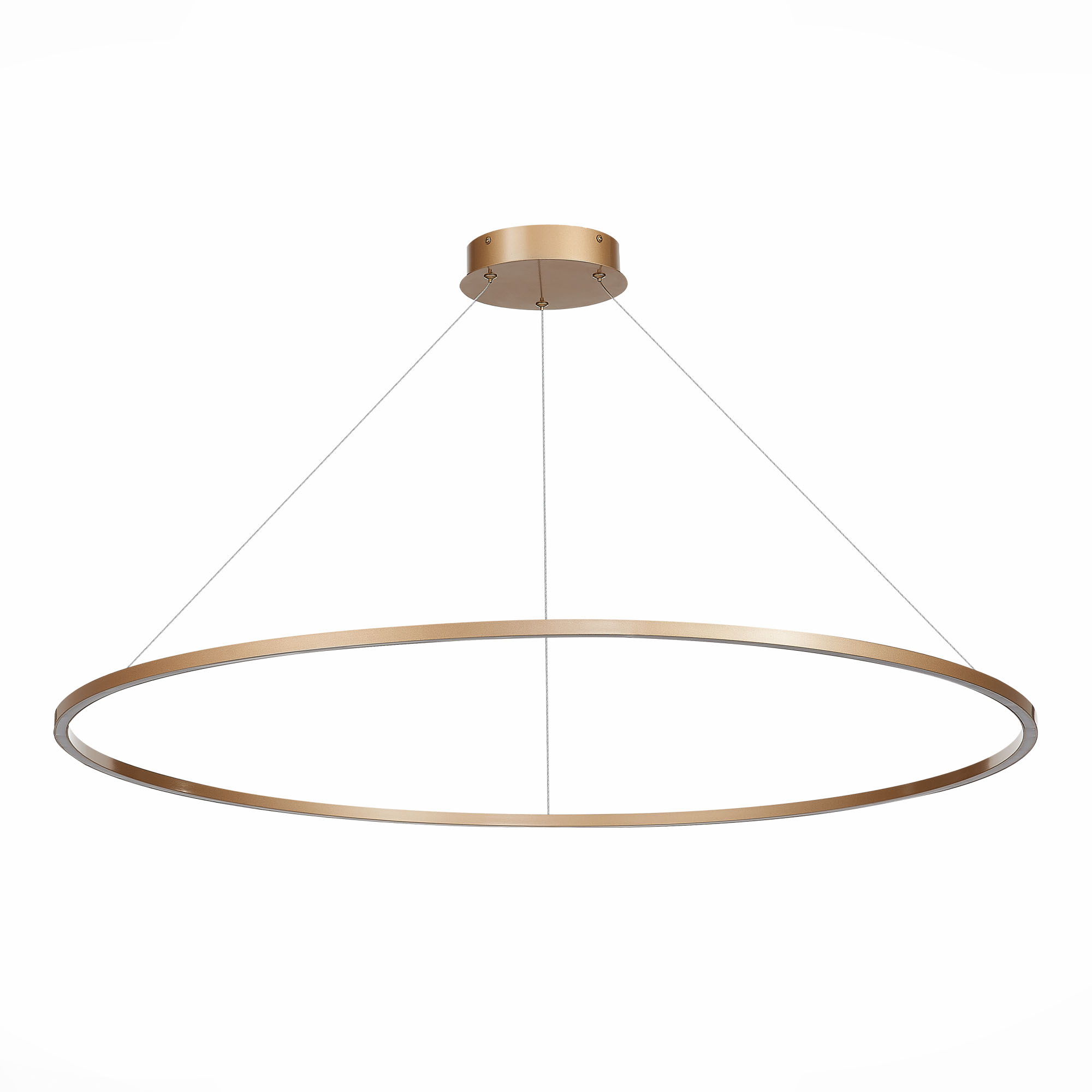 ST605.203.57 Cветильник подвесной SMART ST-Luce Золотистый/Белый LED 1*57W 2800-6500K AURA