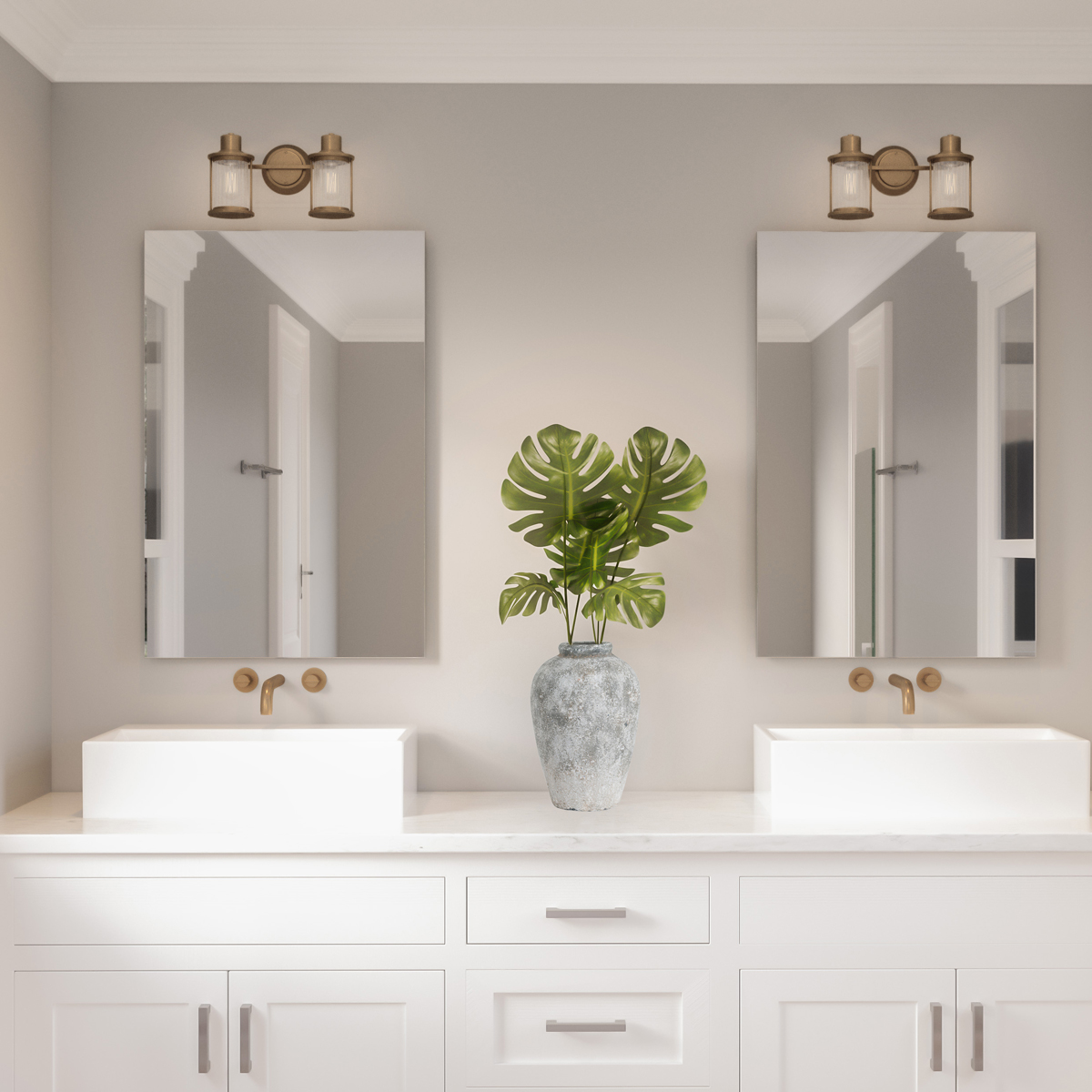 Бра для ванных комнат Quoizel, Арт. QZ-RIGGS2-BATH-WS
