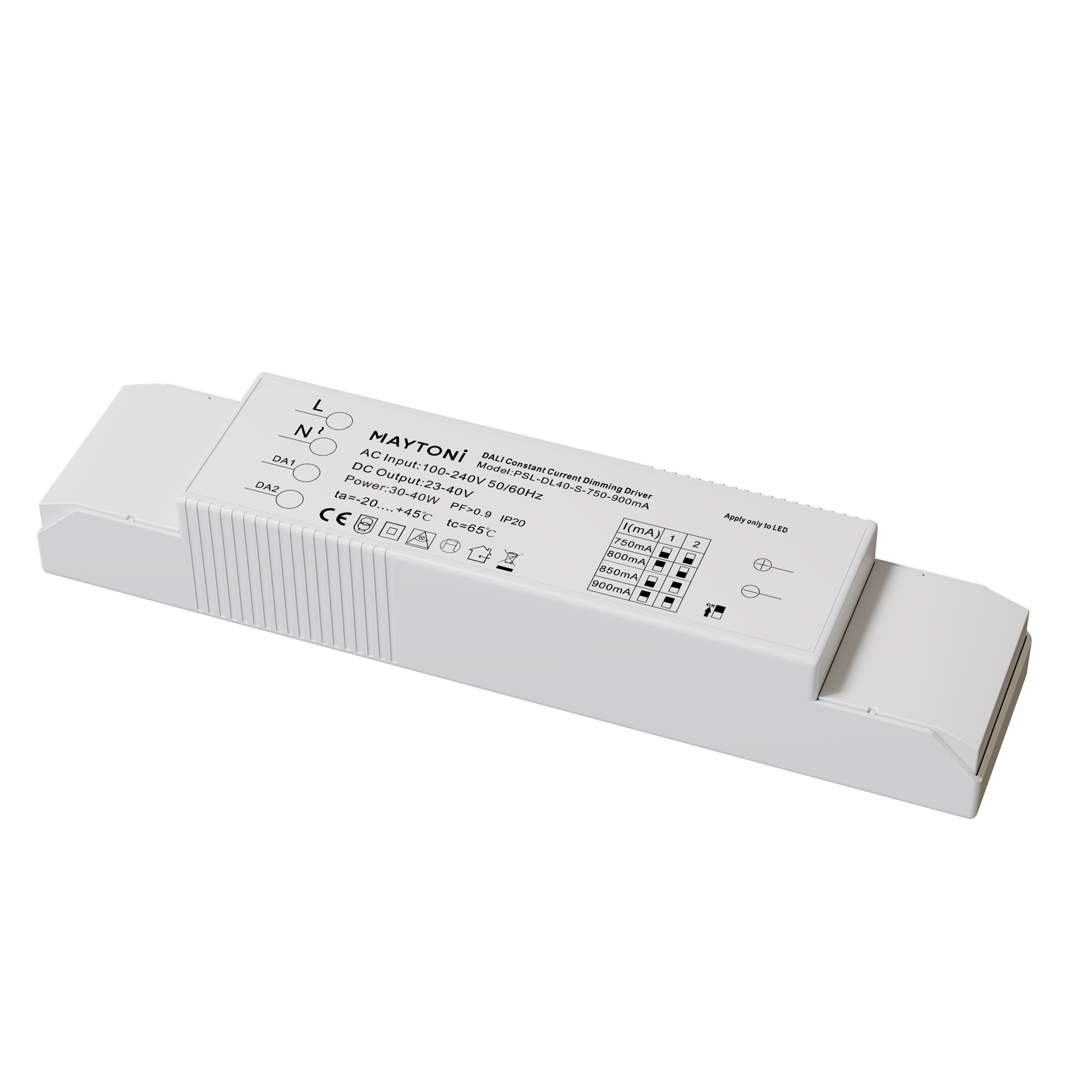 Источник тока Lighting control PSL-DL40-S-750-900mA