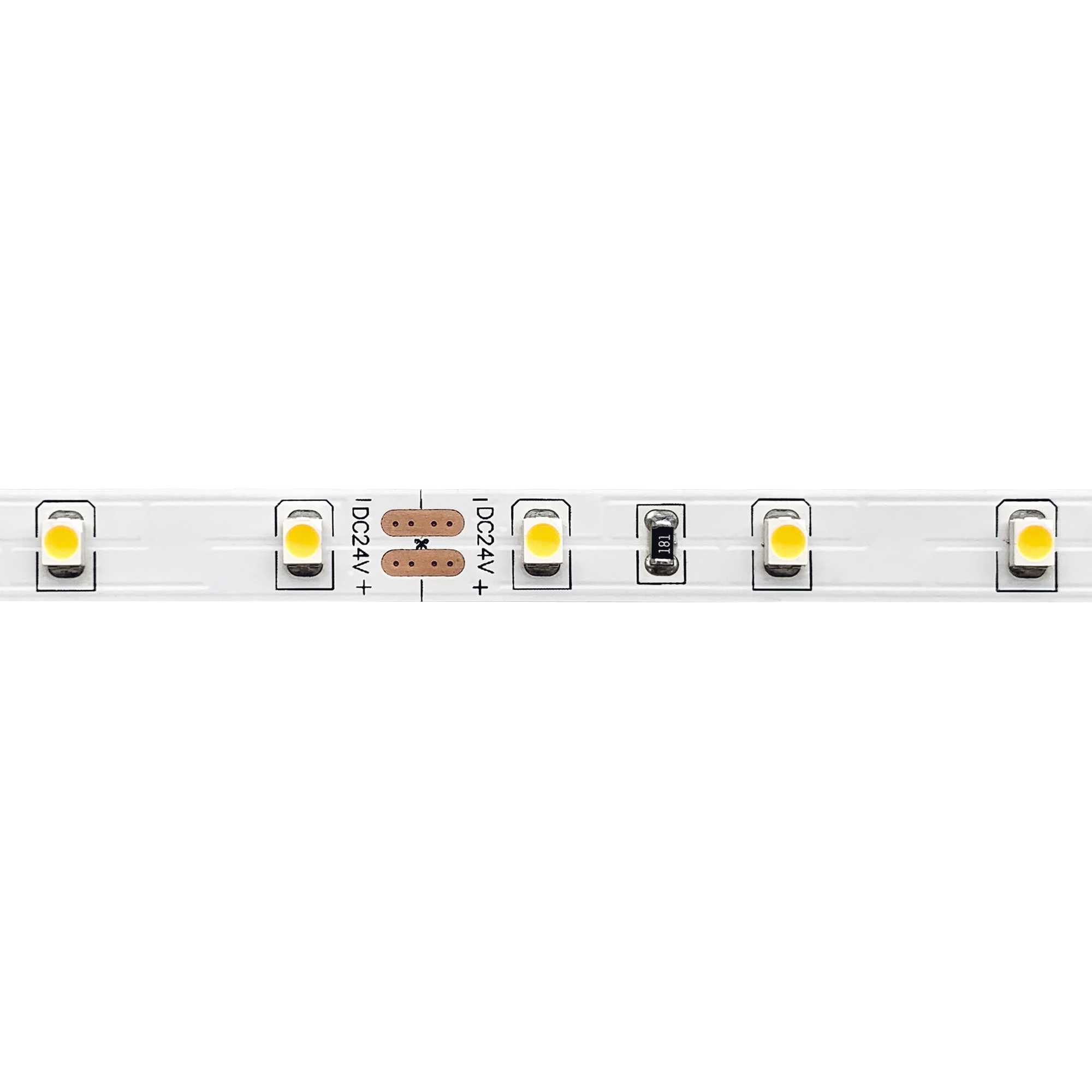 ST016.405.20 Светодиодная лента  - 60leds/м*4.8W/мW 4000K 400Lm Ra80 120° IP20 L5000xW8xH2 24V Светодиодные ленты