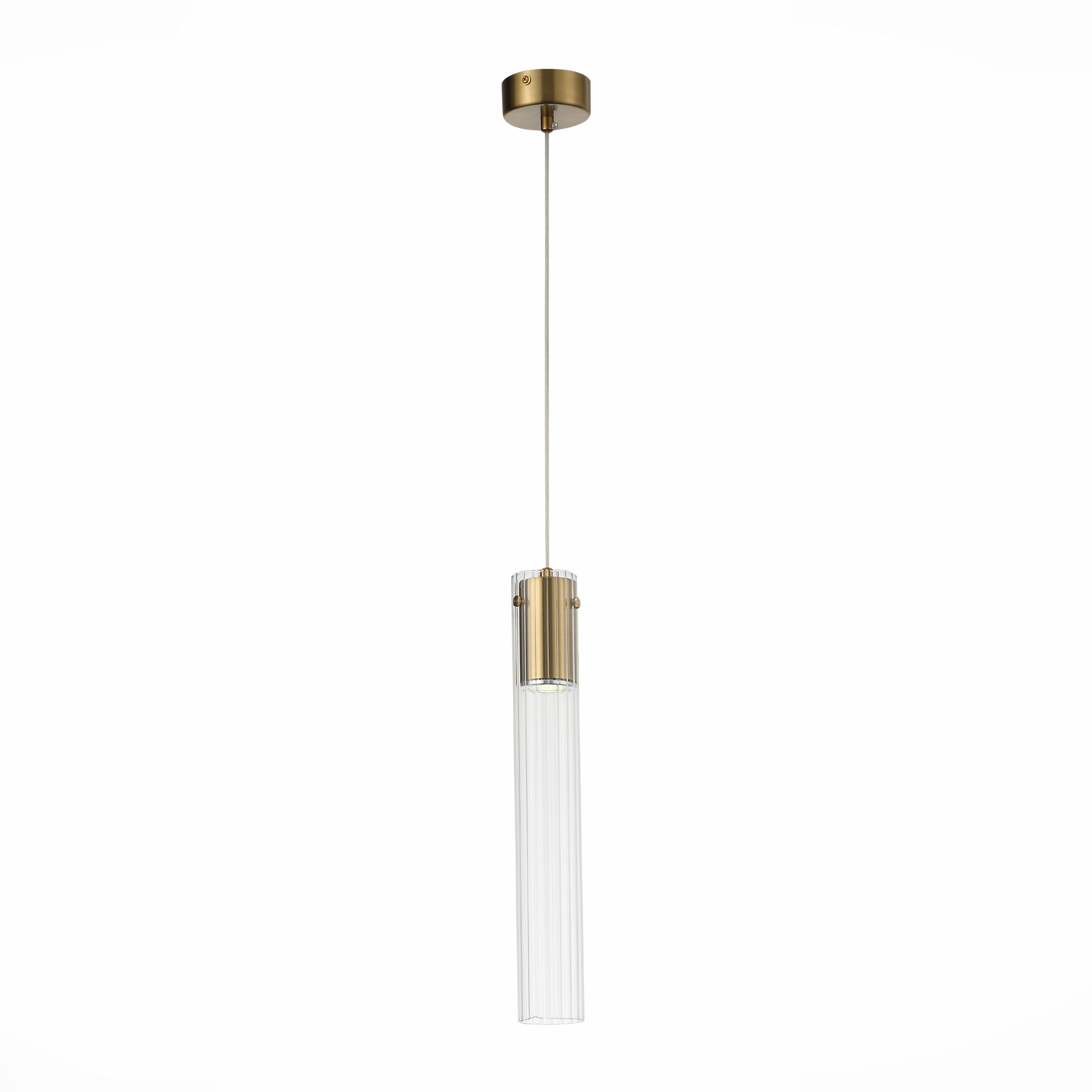 SL1229.303.01 Подвес ST-Luce Латунь/Прозрачный GU10 1*5W TERNI