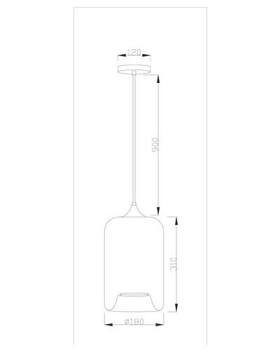 Подвесной светильник Moderli V2140-P