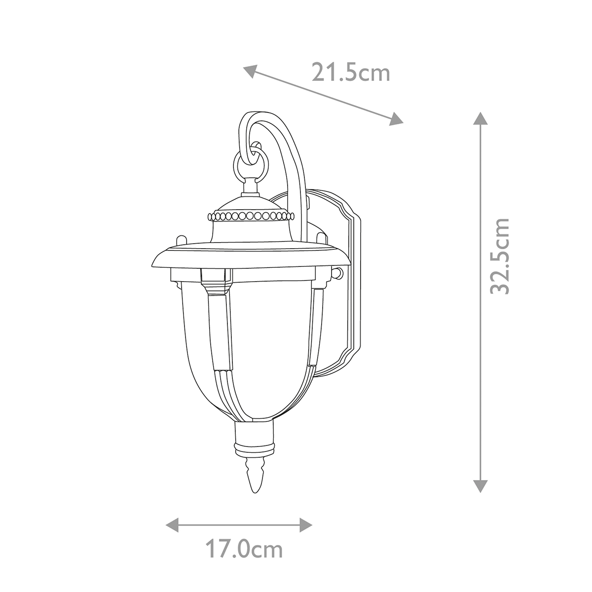 Настенный фонарь Elstead Exterior, Арт. STL2-S-WB