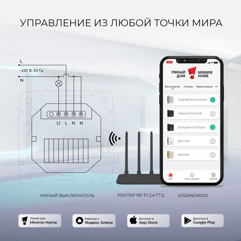 Выключатель Werkel W4513006