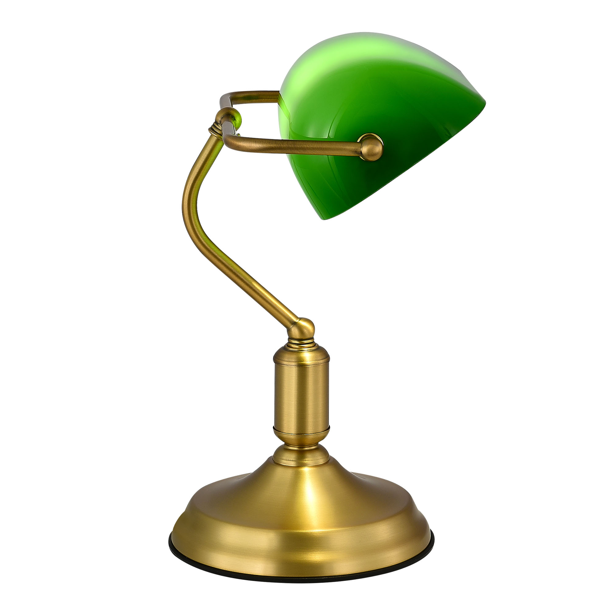 SL6620.314.01 Прикроватная лампа ST-Luce латунь/зелёный E27 1*40W VICE