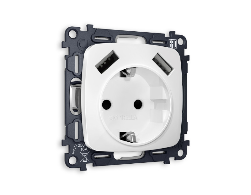Розетка Ambrella Volt MO129010