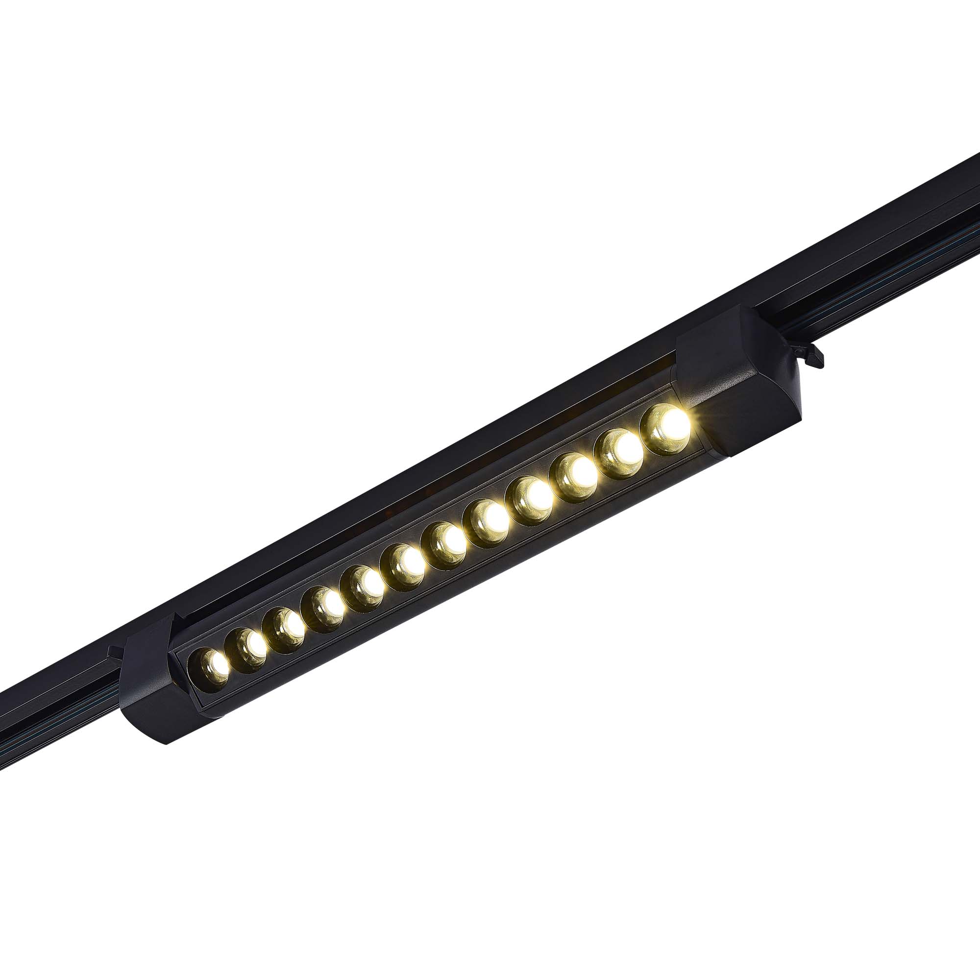 ST367.436.20 Св-к трек. Черный LED 1*20W 3000K 1 500Lm Ra>90 36° IP20 L387xW49xH54 170-240V BASE