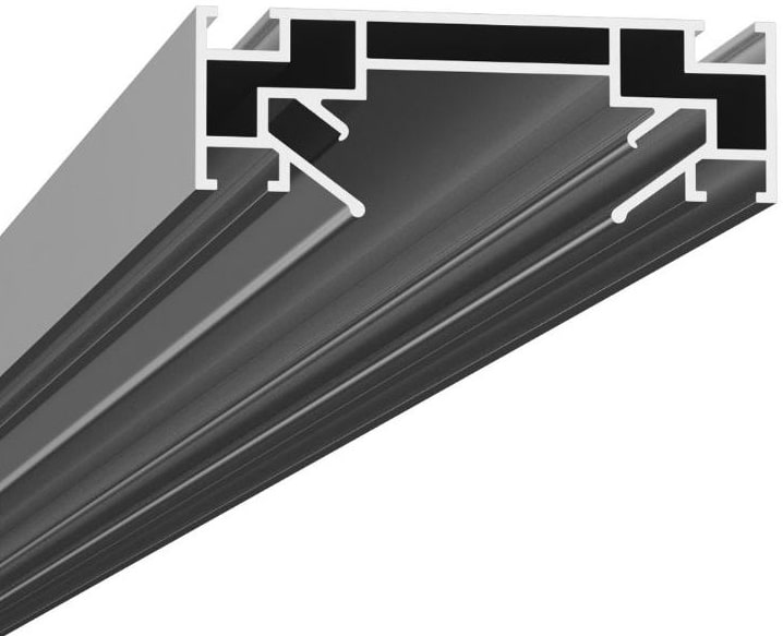 ST001.129.00 Профиль для монтажа однофазного шинопровода в натяжной потолок (TR30) ST-Luce  Длина 2 BASE