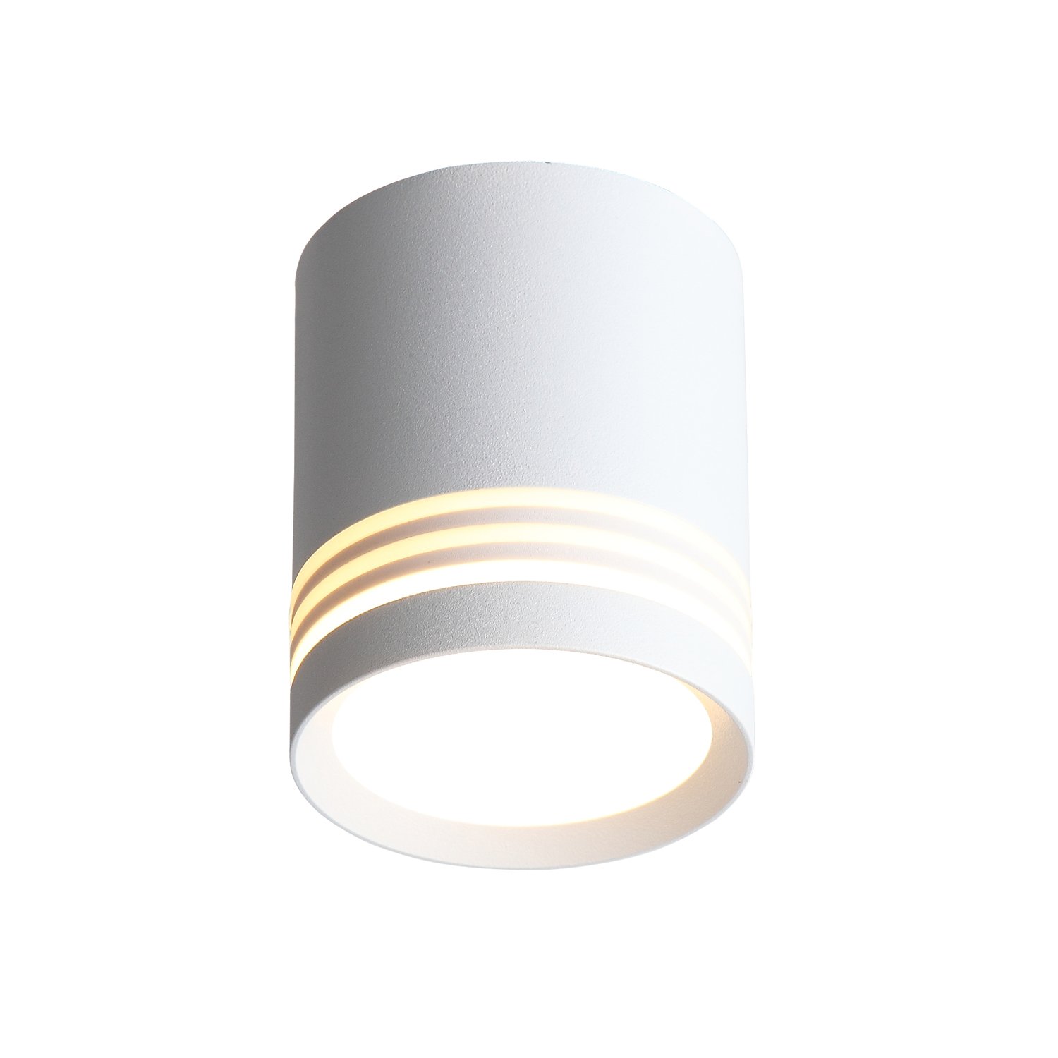 ST101.542.05 Светильник потолочный Белый LED 1*5W 4000K 390Lm Ra>80 120° IP20 D68xH80 170-240V Накладные светильники