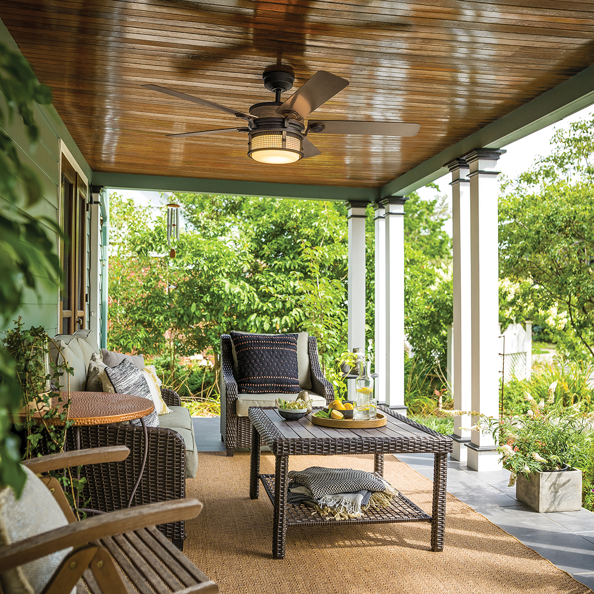 Светильник с вентилятором Kichler, Арт. KLF-AHRENDALE-60-AVI