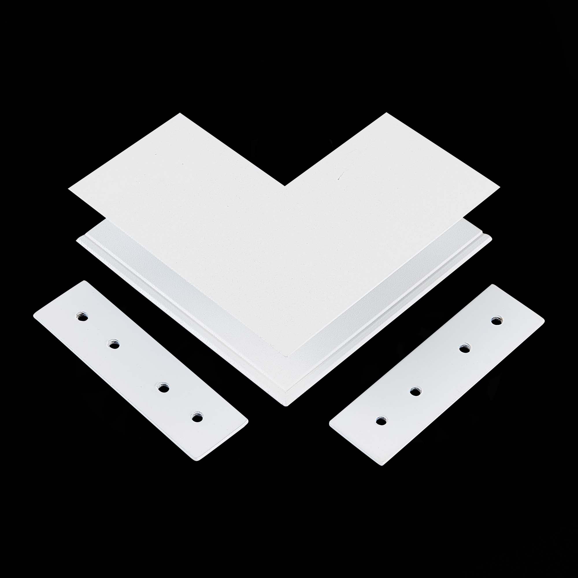 ST007.569.00 Внешний угол-соединитель для подвесного / накладного магнитного шинопровода ST-Luce Бел SKYLINE 48