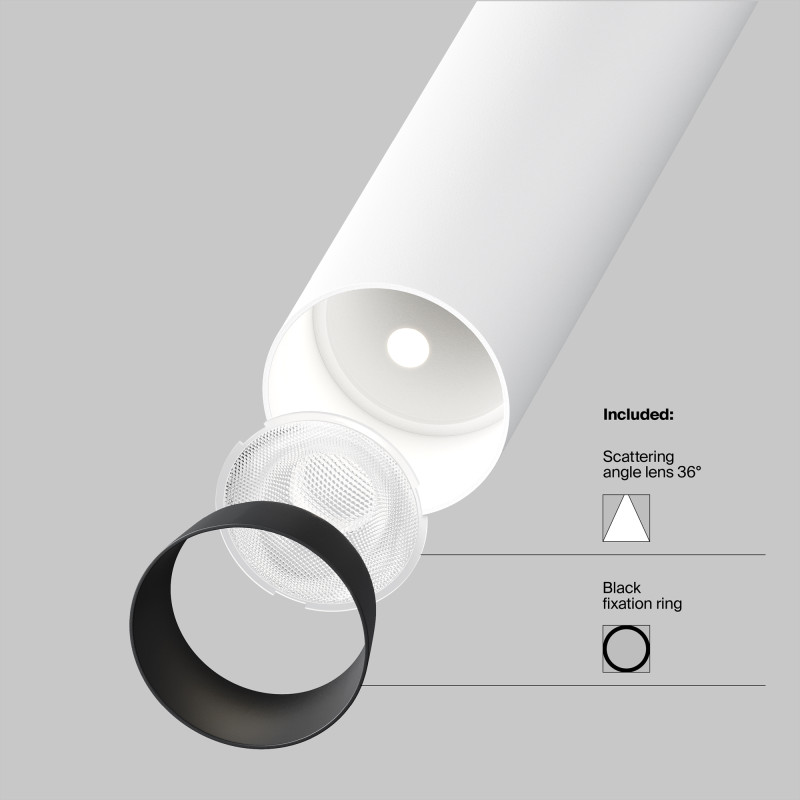 Встраиваемый светильник Maytoni Technical C141RS-L125-6W3K-W