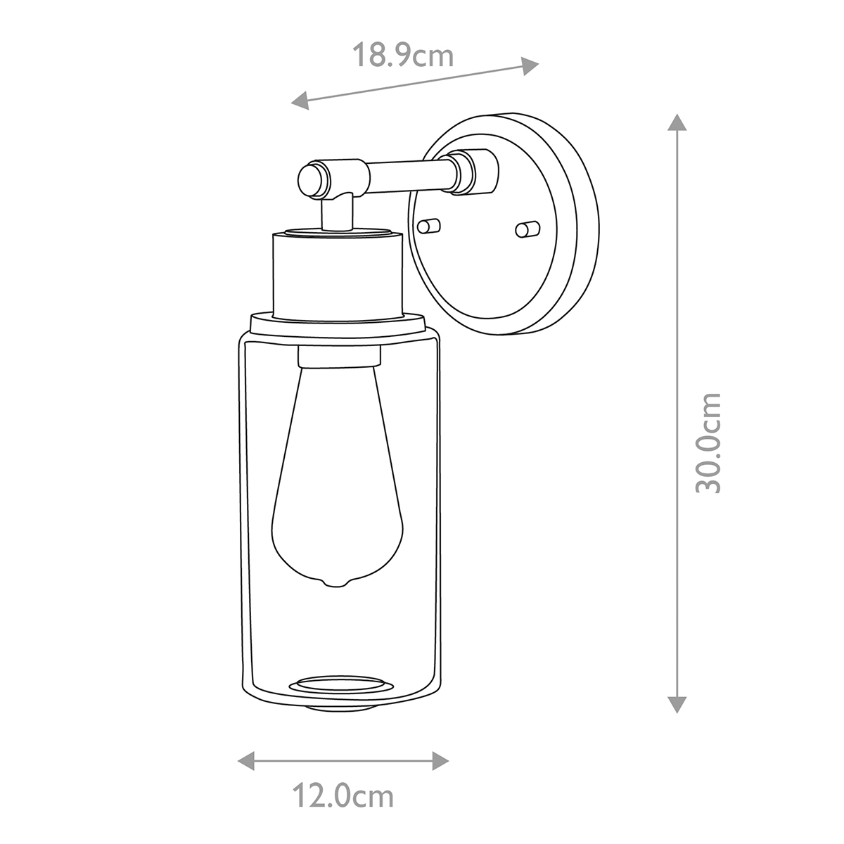Бра Elstead Lighting, Арт. BATH-MORVAH1-PC